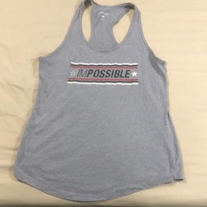 XXL racerback workout tank